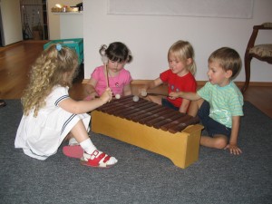 Liedergarten für Kinder von 2 bis 4 Jahren